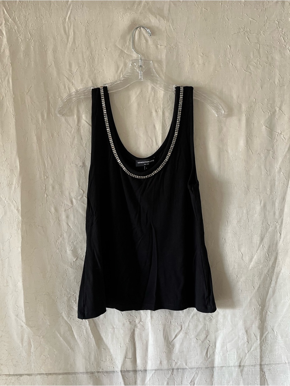 Generation Love Black Tank Top